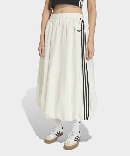 adidas(アディダス)の「バルーン ロング スカート / アディダスオリジナルス adidas Originals(スカート・レディース・ホワイト・MEDIUM/XX-LARGE/X-LARGE/LARGE/SMALL)」の4枚目の写真