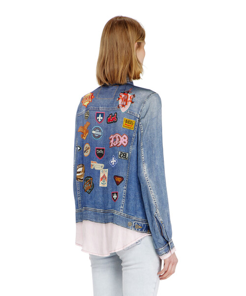DIESEL（ディーゼル）の「ウィメンズ シャツ C-RONORY（シャツ/ブラウス・レディース・インディゴブルー・38）」の3枚目の写真