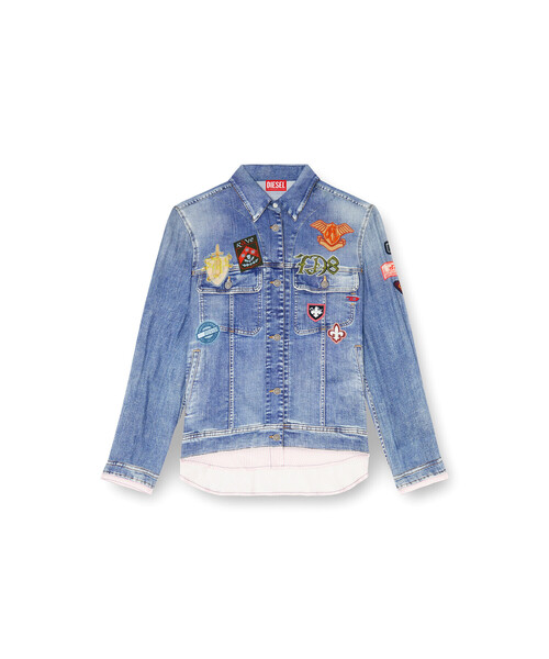 DIESEL（ディーゼル）の「ウィメンズ シャツ C-RONORY（シャツ/ブラウス・レディース・インディゴブルー・38）」の6枚目の写真