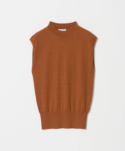 MARW UNITED ARROWS(マルゥ ユナイテッドアローズ)の「<MARW UNITED ARROWS>ハイネック フレンチスリーブ ニット(ニット/セーター・レディース・ネイビー/ダークオレンジ・FREE)」の16枚目の写真