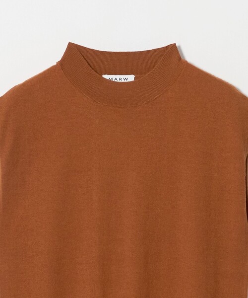 MARW UNITED ARROWS(マルゥ ユナイテッドアローズ)の「<MARW UNITED ARROWS>ハイネック フレンチスリーブ ニット(ニット/セーター・レディース・ネイビー/ダークオレンジ・FREE)」の17枚目の写真