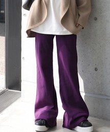 antiqua（アンティカ）の「シュッと美 フレアパンツ（その他パンツ）」