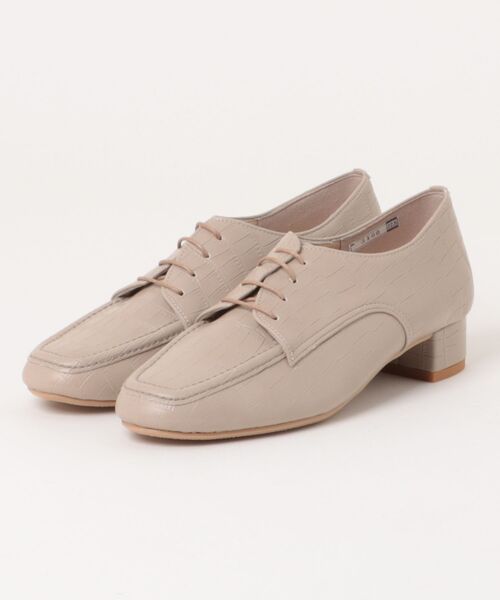 ABC-MART(エービーシーマート)の「JOLI ENCORE(FR) ジョリー・アンコール LACE UP LOAFERS 3 レースアップローファー3 JE-3100 C.GRAYGE(パンプス・レディース・ホワイト・24.0cm/24.5cm/22.5cm/23.0cm/23.5cm)」の1枚目の写真