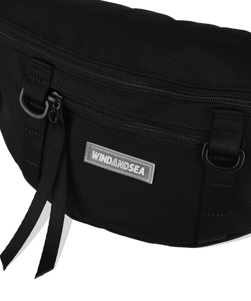 WIND AND SEA（ウィンダンシー）の「CORDURA BALLISTIC WAIST BAG（ボディバッグ/ウエストポーチ・メンズ・ブラック・FREE）」の5枚目の写真