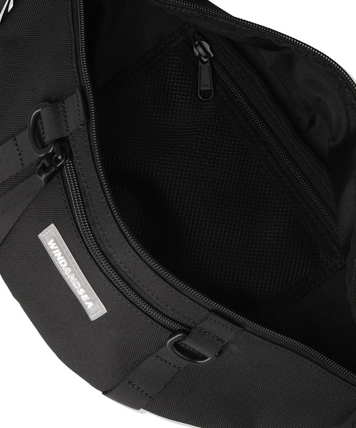 WIND AND SEA（ウィンダンシー）の「CORDURA BALLISTIC WAIST BAG（ボディバッグ/ウエストポーチ・メンズ・ブラック・FREE）」の7枚目の写真