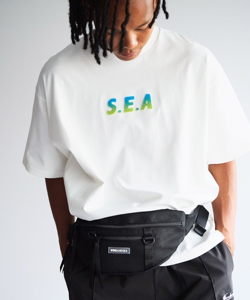 WIND AND SEA（ウィンダンシー）の「CORDURA BALLISTIC WAIST BAG（ボディバッグ/ウエストポーチ・メンズ・ブラック・FREE）」の9枚目の写真