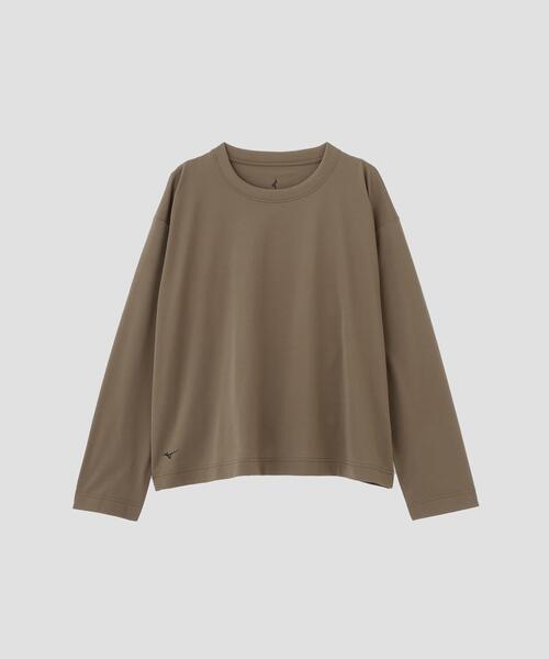 MARGARET HOWELL(マーガレットハウエル)の「POLYESTER COTTON HIGH GAUGE PIQUE JERSEY TOP(Tシャツ/カットソー・レディース・ベージュ系その他4/ネイビー系1・2)」の8枚目の写真