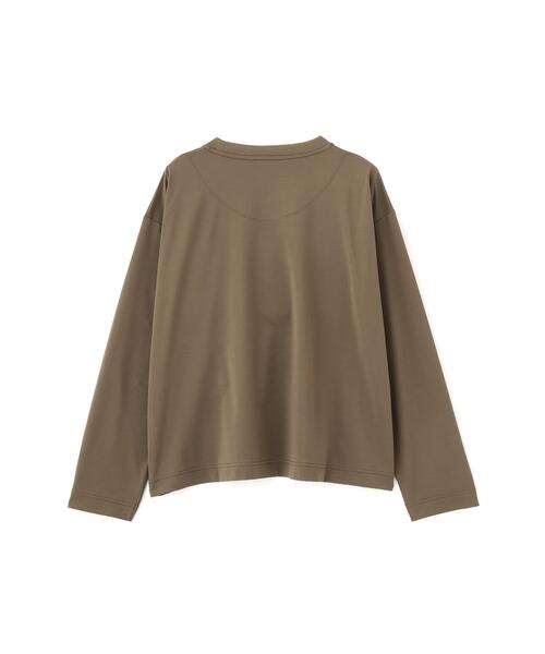 MARGARET HOWELL(マーガレットハウエル)の「POLYESTER COTTON HIGH GAUGE PIQUE JERSEY TOP(Tシャツ/カットソー・レディース・ベージュ系その他4/ネイビー系1・2)」の9枚目の写真