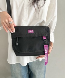Lee.撥水ポリエステル フラップショルダーバッグ.ミニショルダー