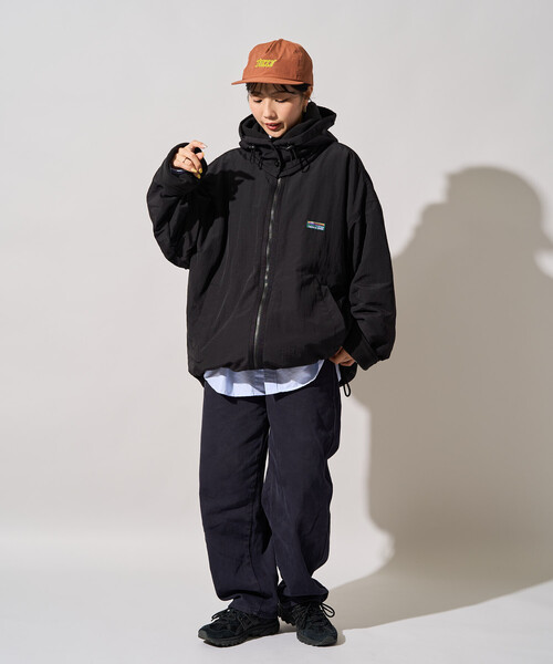 FREAK'S STORE(フリークスストア)の「限定展開 FREAK'S STORE OUTDOORS 裏フリース リバーシブル ジャケット(その他アウター・レディース・ピンク/ブラック/ブラウン/ライトグレー/オリーブ・フリ-)」の11枚目の写真