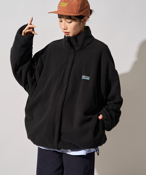 FREAK'S STORE(フリークスストア)の「限定展開 FREAK'S STORE OUTDOORS 裏フリース リバーシブル ジャケット(その他アウター・レディース・ピンク/ブラック/ブラウン/ライトグレー/オリーブ・フリ-)」の13枚目の写真