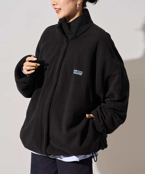 FREAK'S STORE(フリークスストア)の「限定展開 FREAK'S STORE OUTDOORS 裏フリース リバーシブル ジャケット(その他アウター・レディース・ピンク/ブラック/ブラウン/ライトグレー/オリーブ・フリ-)」の14枚目の写真