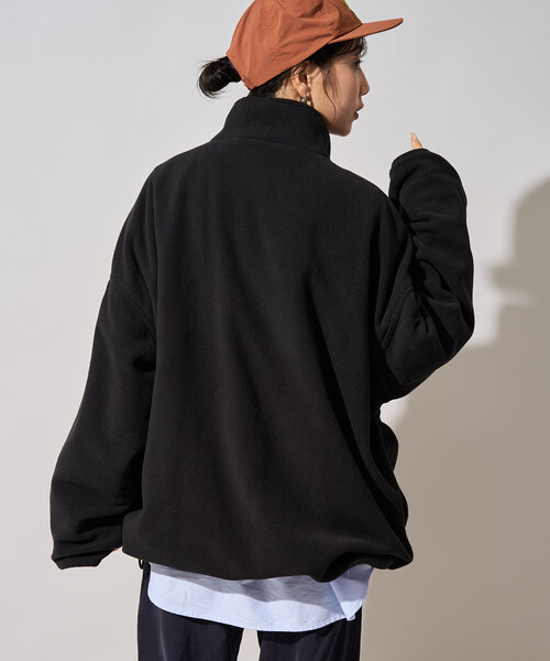 FREAK'S STORE(フリークスストア)の「限定展開 FREAK'S STORE OUTDOORS 裏フリース リバーシブル ジャケット(その他アウター・レディース・ピンク/ブラック/ブラウン/ライトグレー/オリーブ・フリ-)」の15枚目の写真