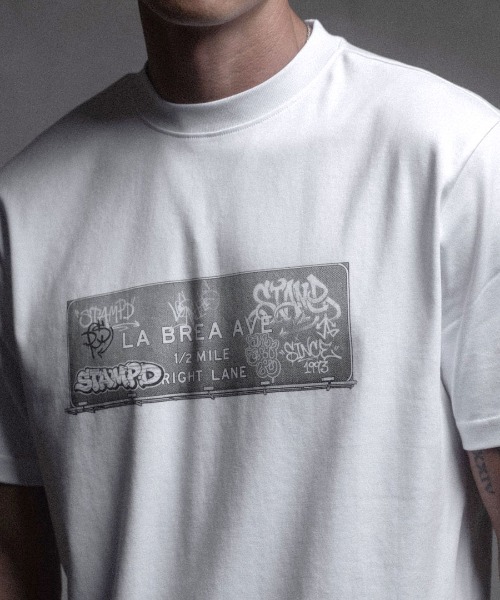 STAMPD（スタンプド）の「【STAMPD】LA BREA RELAXED TEE / ホワイト [SLA-M4557TE]（Tシャツ/カットソー・メンズ・ホワイト・M）」の7枚目の写真