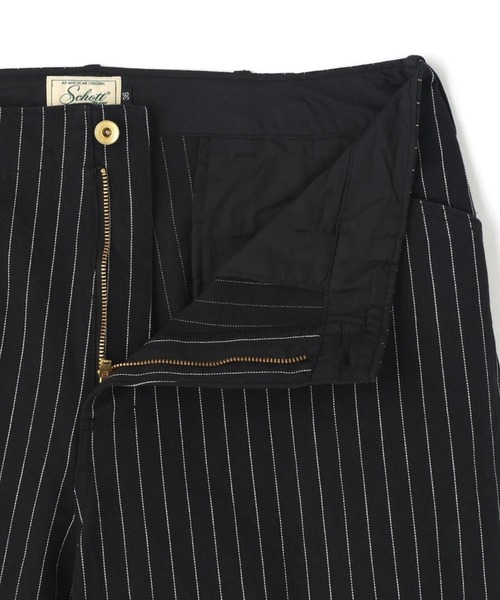 Schott(ショット)の「Schott- STRIPE FRISCO PANTS(その他パンツ・メンズ・ブラック・M/XL)」の4枚目の写真