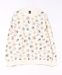 親子お揃い ディズニー WEB限定 総柄トレーナー 2156A