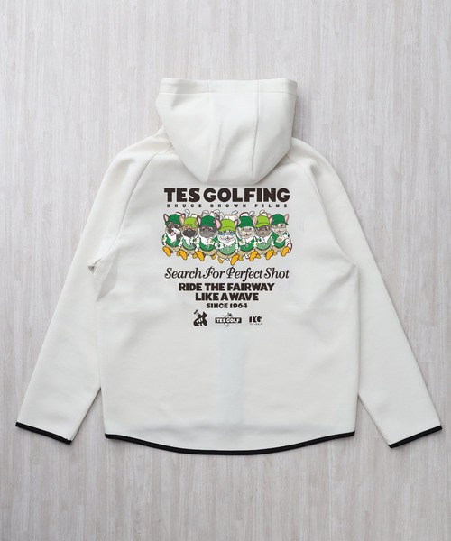 The Endless Summer(エンドレスサマー)の「TES GOLF TECH ZIP PK 7BUHI / フルジップパーカー(その他アウター・メンズ・カーキ/オフホワイト/グレー/ネイビー/ブラック・SMALL/MEDIUM/LARGE/X-LARGE/XX-LARGE)」の17枚目の写真