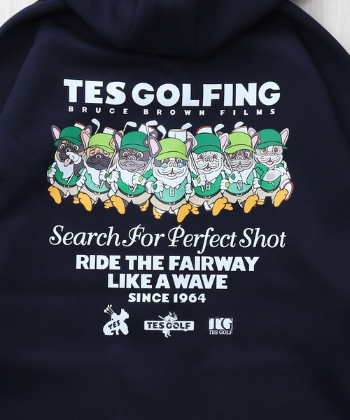 The Endless Summer(エンドレスサマー)の「TES GOLF TECH ZIP PK 7BUHI / フルジップパーカー(その他アウター・メンズ・カーキ/オフホワイト/グレー/ネイビー/ブラック・SMALL/MEDIUM/LARGE/X-LARGE/XX-LARGE)」の14枚目の写真