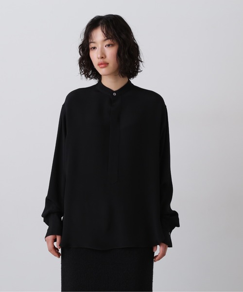 YLEVE(イレーヴ)の「YLEVE / SILK BOWTIE BLOUSE(シャツ/ブラウス・レディース・ホワイト/ブラック・0/1)」の9枚目の写真