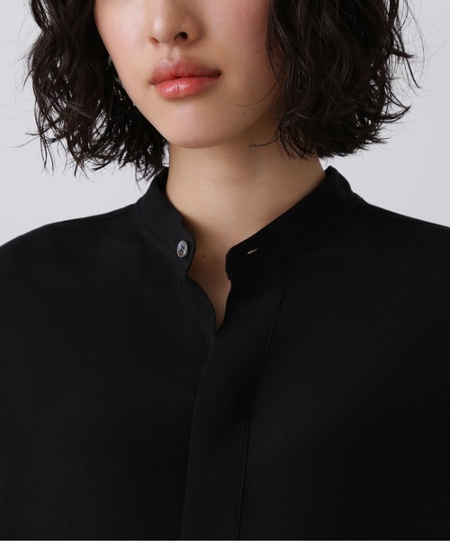 YLEVE(イレーヴ)の「YLEVE / SILK BOWTIE BLOUSE(シャツ/ブラウス・レディース・ホワイト/ブラック・0/1)」の11枚目の写真