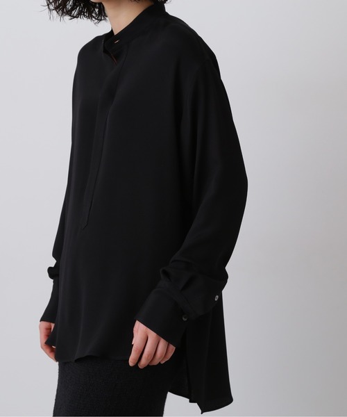 YLEVE(イレーヴ)の「YLEVE / SILK BOWTIE BLOUSE(シャツ/ブラウス・レディース・ホワイト/ブラック・0/1)」の12枚目の写真