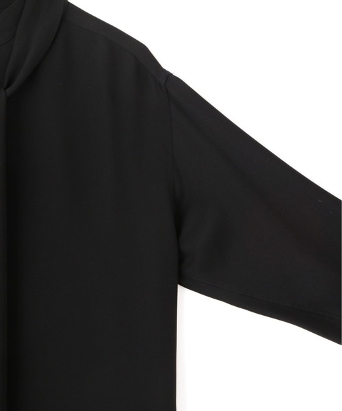 YLEVE(イレーヴ)の「YLEVE / SILK BOWTIE BLOUSE(シャツ/ブラウス・レディース・ホワイト/ブラック・0/1)」の5枚目の写真