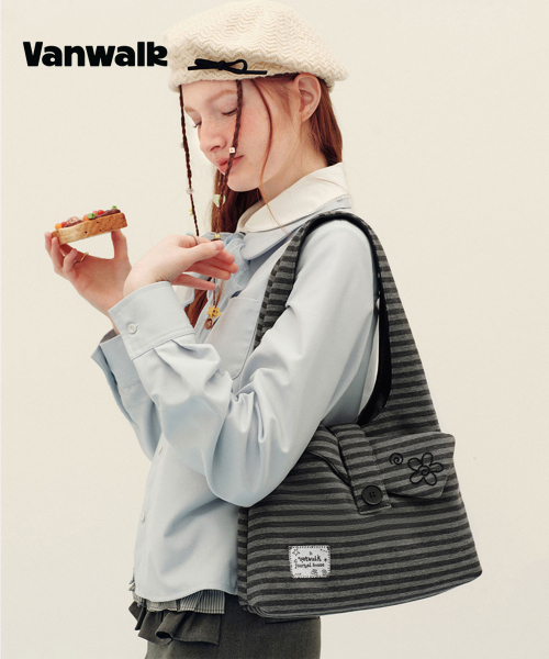 VANWALK（バンウォーク）の「オード リバーシブルトートバッグ [ダークグレー]（トートバッグ・レディース・その他・FREE）」の6枚目の写真
