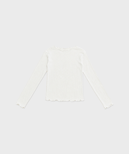 INEE（イニ）の「マットプリーツトップ - アイボリー、ブラック、グレー（Tシャツ/カットソー・レディース・その他・FREE）」の6枚目の写真
