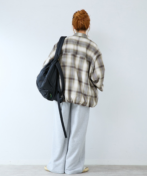 B.C STOCK(ベーセーストック)の「オンブレチェック ZIPUP SHIRTS BZ(ブルゾン・メンズ・チャコールグレー/サックスブルー/グリーン・MEDIUM/LARGE)」の22枚目の写真