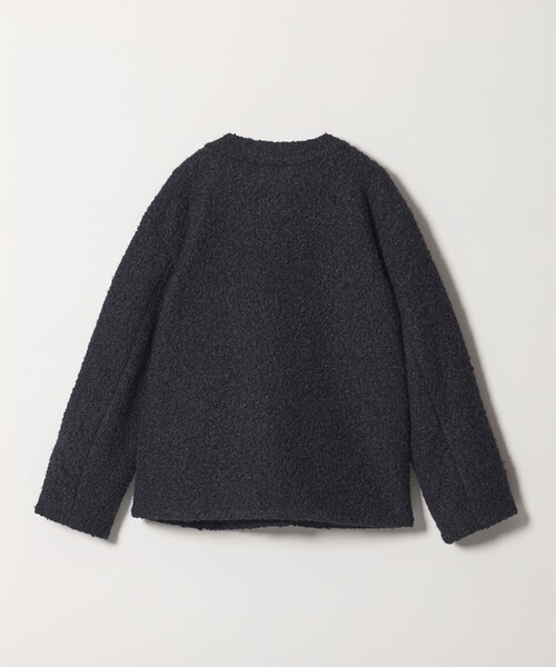 BEAUTY&YOUTH UNITED ARROWS(ビューティーアンドユースユナイテッドアローズ)の「【WEB限定】ナッピング ノーカラージャケット(ノーカラージャケット・レディース・ベージュ/ネイビー・S/M)」の7枚目の写真