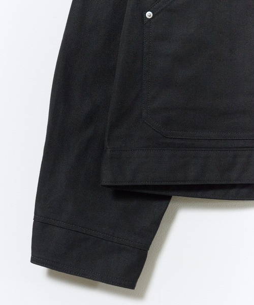 GRIP SWANY(グリップスワニー)の「GRIP SWANY/グリップスワニー × Dickies/ディッキーズ DUCK PAINTER JACKET ペインタージャケット ダック地 ストリート アメカジ メンズ 2026年秋冬 秋服 冬服(その他アウター・メンズ・ブラック・L)」の8枚目の写真