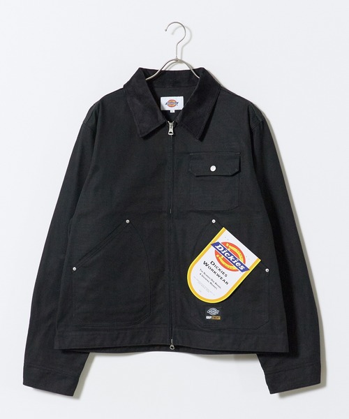 GRIP SWANY(グリップスワニー)の「GRIP SWANY/グリップスワニー × Dickies/ディッキーズ DUCK PAINTER JACKET ペインタージャケット ダック地 ストリート アメカジ メンズ 2026年秋冬 秋服 冬服(その他アウター・メンズ・ブラック・L)」の2枚目の写真