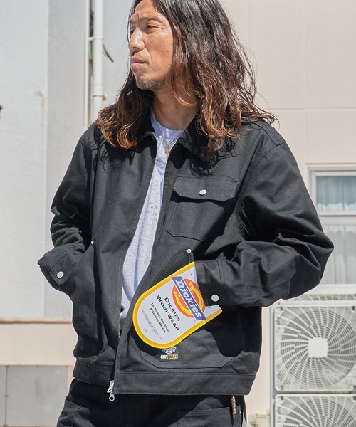 GRIP SWANY(グリップスワニー)の「GRIP SWANY/グリップスワニー × Dickies/ディッキーズ DUCK PAINTER JACKET ペインタージャケット ダック地 ストリート アメカジ メンズ 2026年秋冬 秋服 冬服(その他アウター・メンズ・ブラック・L)」の21枚目の写真