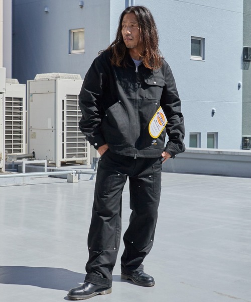 GRIP SWANY(グリップスワニー)の「GRIP SWANY/グリップスワニー × Dickies/ディッキーズ DUCK PAINTER JACKET ペインタージャケット ダック地 ストリート アメカジ メンズ 2026年秋冬 秋服 冬服(その他アウター・メンズ・ブラック・L)」の22枚目の写真