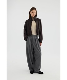 Studio Doe（スタジオドー）の「Studio Doe Stand Collar Drawstring Hem Lightweight（ブルゾン）」