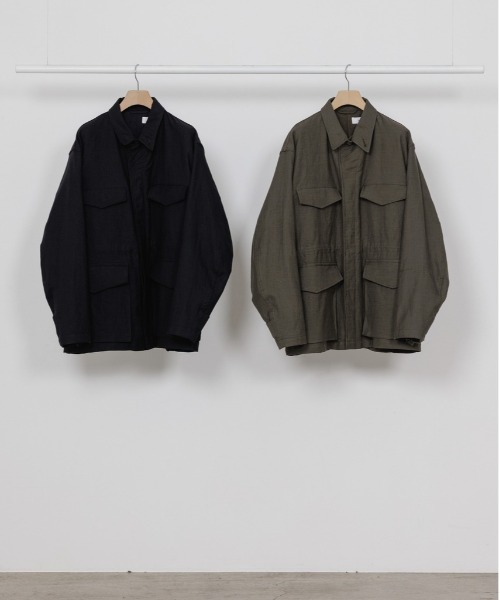 marka(マーカ)の「【MARKAWARE/marka/マーカ】MILITARY JACKET(ミリタリージャケット・メンズ・ブラック/オリーブ・1/2)」の10枚目の写真