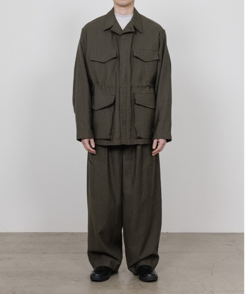 marka(マーカ)の「【MARKAWARE/marka/マーカ】MILITARY JACKET(ミリタリージャケット・メンズ・ブラック/オリーブ・1/2)」の9枚目の写真