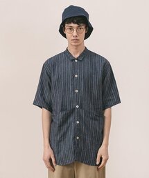 Big Union（ ）の「Pocket Wide Shirts / LINEN STRIPE（シャツ/ブラウス）」