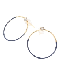 HusHusH | サークルビジューピアス(ピアス（両耳用）)