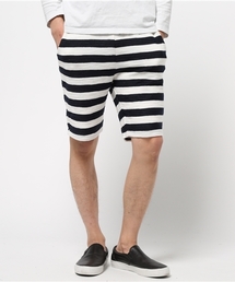 VENCEEXCHANGE | スラブボーダーショーツ          (その他パンツ)