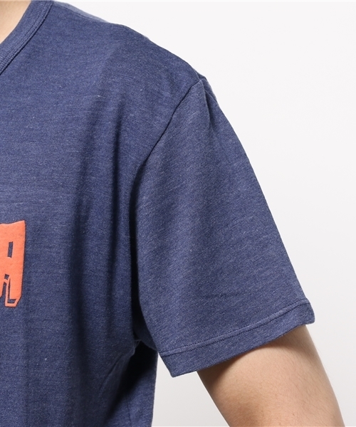 Lens Concave(レンズコンケイブ)の「CALIFORNIA Tee(Tシャツ/カットソー・メンズ・ブルー/ネイビー/グリーン/ピンク/オートミール・2/1/3/0)」の9枚目の写真