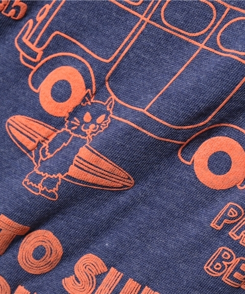 Lens Concave(レンズコンケイブ)の「CALIFORNIA Tee(Tシャツ/カットソー・メンズ・ブルー/ネイビー/グリーン/ピンク/オートミール・2/1/3/0)」の11枚目の写真