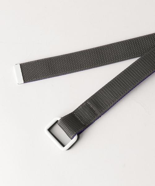 coen（コーエン）の「リバーシブルナイロンベルト（ベルト・メンズ・ダークグレー/ブラウン/ダークグリーン/ネイビー・FREE）」の5枚目の写真