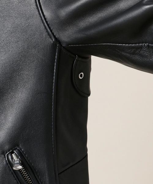 BEAUTY&YOUTH UNITED ARROWS（ビューティーアンドユースユナイテッドアローズ）の「BY シープ シングルライダース ◆（ライダースジャケット・メンズ・ブラック・SMALL/MEDIUM/LARGE/X-LARGE）」の14枚目の写真