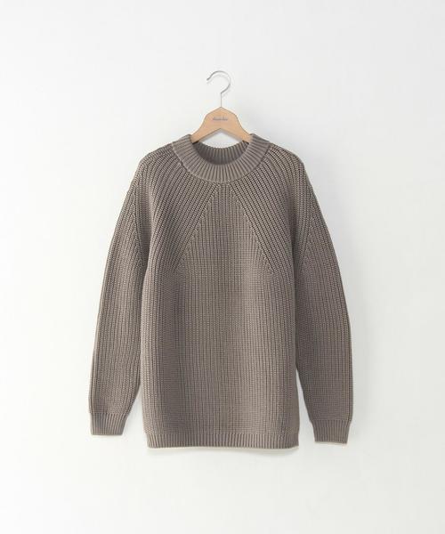 BATONER（バトナー）の「＜BATONER＞ BATS/ﾆｯﾄ（ニット/セーター・メンズ・ブラック/グレー/ワインレッド/ダークグリーン・1/2）」の3枚目の写真