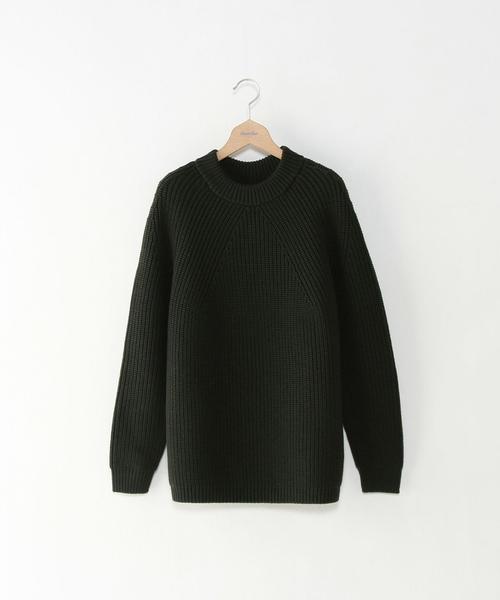 BATONER（バトナー）の「＜BATONER＞ BATS/ﾆｯﾄ（ニット/セーター・メンズ・ブラック/グレー/ワインレッド/ダークグリーン・1/2）」の4枚目の写真