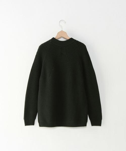 BATONER（バトナー）の「＜BATONER＞ BATS/ﾆｯﾄ（ニット/セーター・メンズ・ブラック/グレー/ワインレッド/ダークグリーン・1/2）」の5枚目の写真