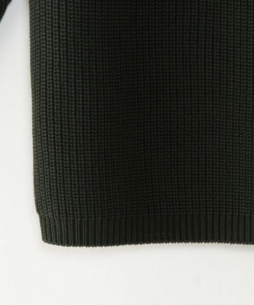BATONER（バトナー）の「＜BATONER＞ BATS/ﾆｯﾄ（ニット/セーター・メンズ・ブラック/グレー/ワインレッド/ダークグリーン・1/2）」の8枚目の写真