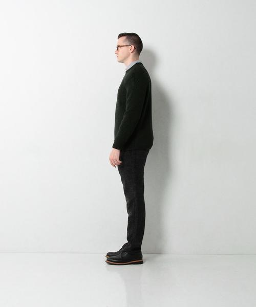 BATONER（バトナー）の「＜BATONER＞ BATS/ﾆｯﾄ（ニット/セーター・メンズ・ブラック/グレー/ワインレッド/ダークグリーン・1/2）」の11枚目の写真