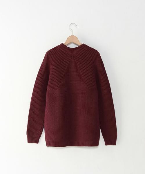 BATONER（バトナー）の「＜BATONER＞ BATS/ﾆｯﾄ（ニット/セーター・メンズ・ブラック/グレー/ワインレッド/ダークグリーン・1/2）」の15枚目の写真